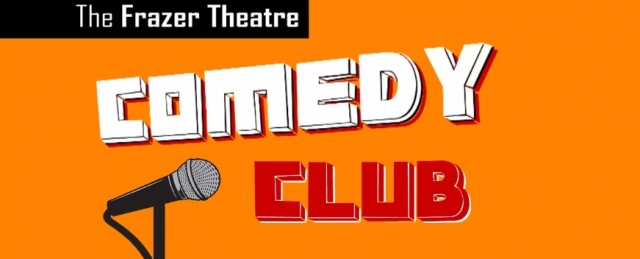 Comedy club event banner for web
