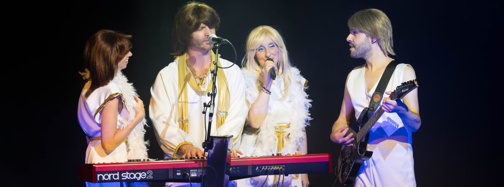 ABBA STAGE banner